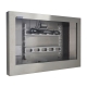Lukket, venstrevendt 55 tommer IP65 rustfri industri monitor