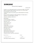 Armagards design til dobbelt Samsung OHF/AS/DX-totem i dobbelt konfiguration med to 55-tommers skærme er certificeret af Samsung Korea
