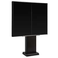 Dobbelt Samsung OHF/AS/DX-totem til digital drive-thru-skiltning