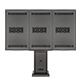 Dobbelt Samsung OHF/AS/DX-totem i tredobbelt konfiguration set bagfra