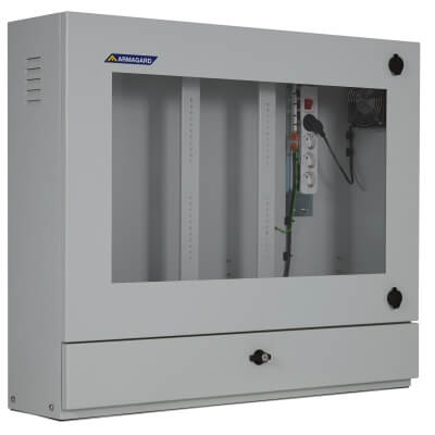 Armagard PENC-3200 industriel computer arbejdsstation stålskab