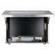 Åbent IP66-industri display til fødevareproduktion set forfra med en installeret 24" iiyama-skærm